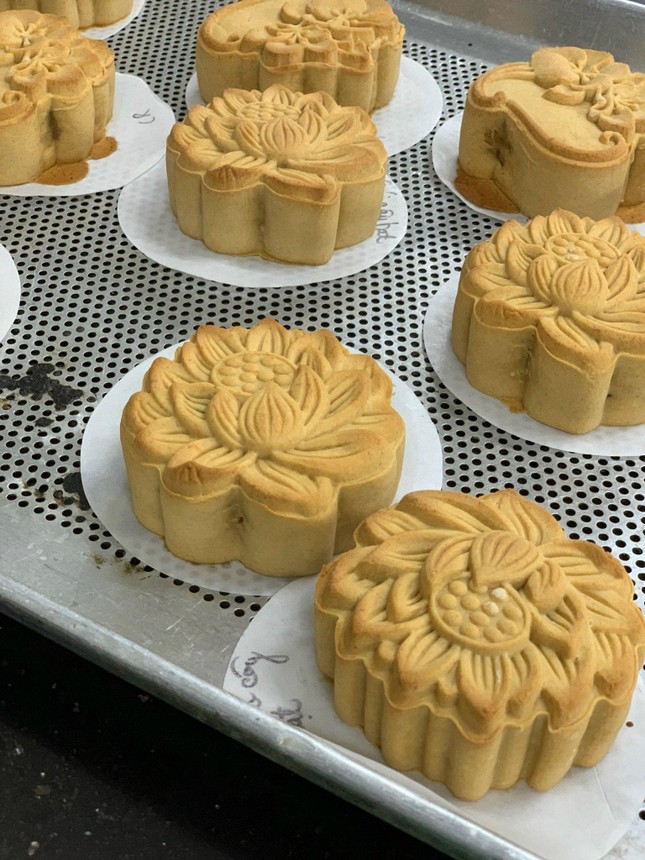 ‘Sốt xình xịch’ trào lưu làm bánh Trung Thu 'handmade' - Ảnh 5. ‘Sốt xình xịch’ trào lưu làm bánh Trung Thu 'handmade' - Ảnh 5.