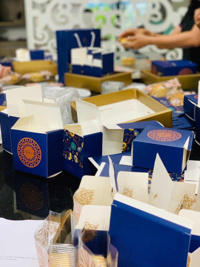‘Sốt xình xịch’ trào lưu làm bánh Trung Thu 'handmade' - Ảnh 6. ‘Sốt xình xịch’ trào lưu làm bánh Trung Thu 'handmade' - Ảnh 6.