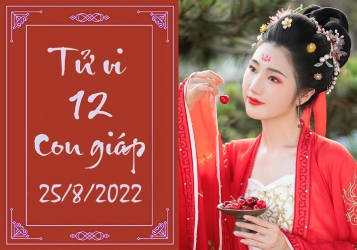 Tử vi 12 con giáp hôm nay ngày thứ Tư 25/8: Hợi dễ thăng tiến, Tỵ phá tài - Ảnh 1. Tử vi 12 con giáp hôm nay ngày thứ Tư 25/8: Hợi dễ thăng tiến, Tỵ phá tài - Ảnh 1.