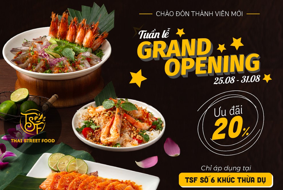 TSF - Nhà hàng Thai Street Food: Thêm nhiều món ăn hấp dẫn cùng không gian chụp ảnh cực chất  - Ảnh 4.