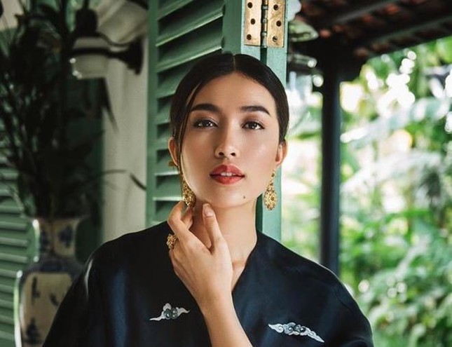 Nữ người mẫu có gương mặt được ví như 'bản sao' của Á hậu Lệ Hằng dự thi Miss Grand Vietnam 2022 - Ảnh 2.