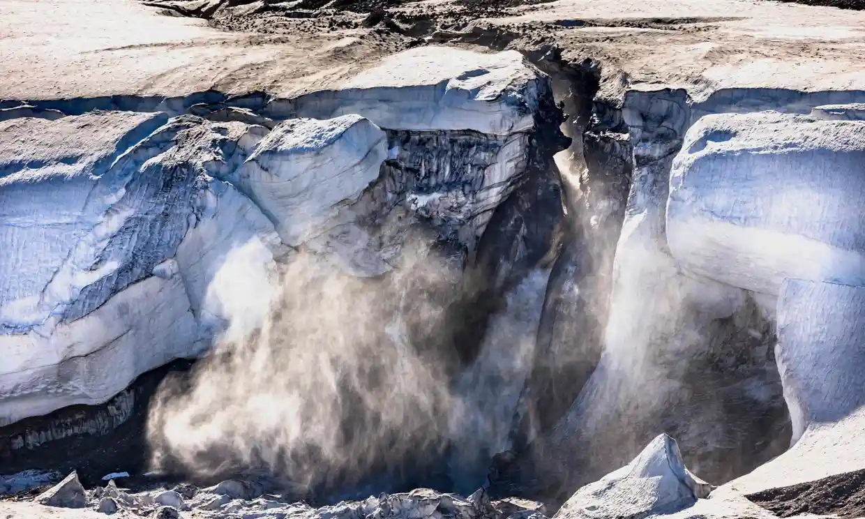 Nước biển dâng vì băng tan ở Greenland là không thể tránh khỏi - Ảnh 1.
