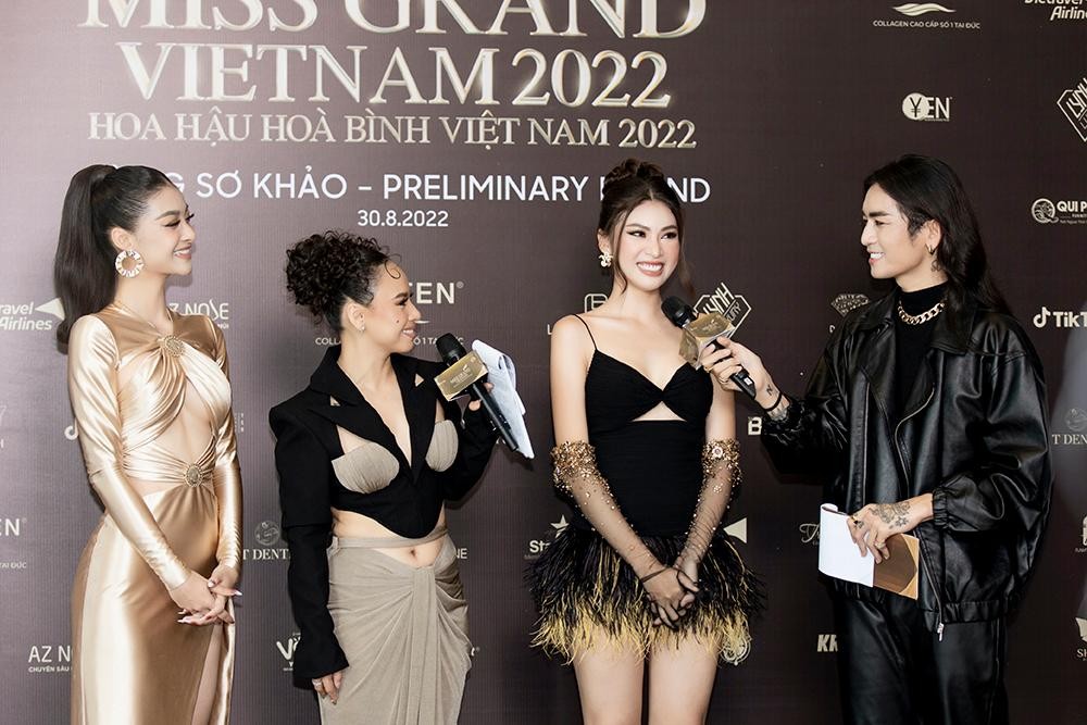Thảm đỏ sơ khảo Miss Grand Vietnam 2022: Á hậu Kiều Loan, Ngọc Thảo đọ sắc vóc nóng bỏng - Ảnh 6.