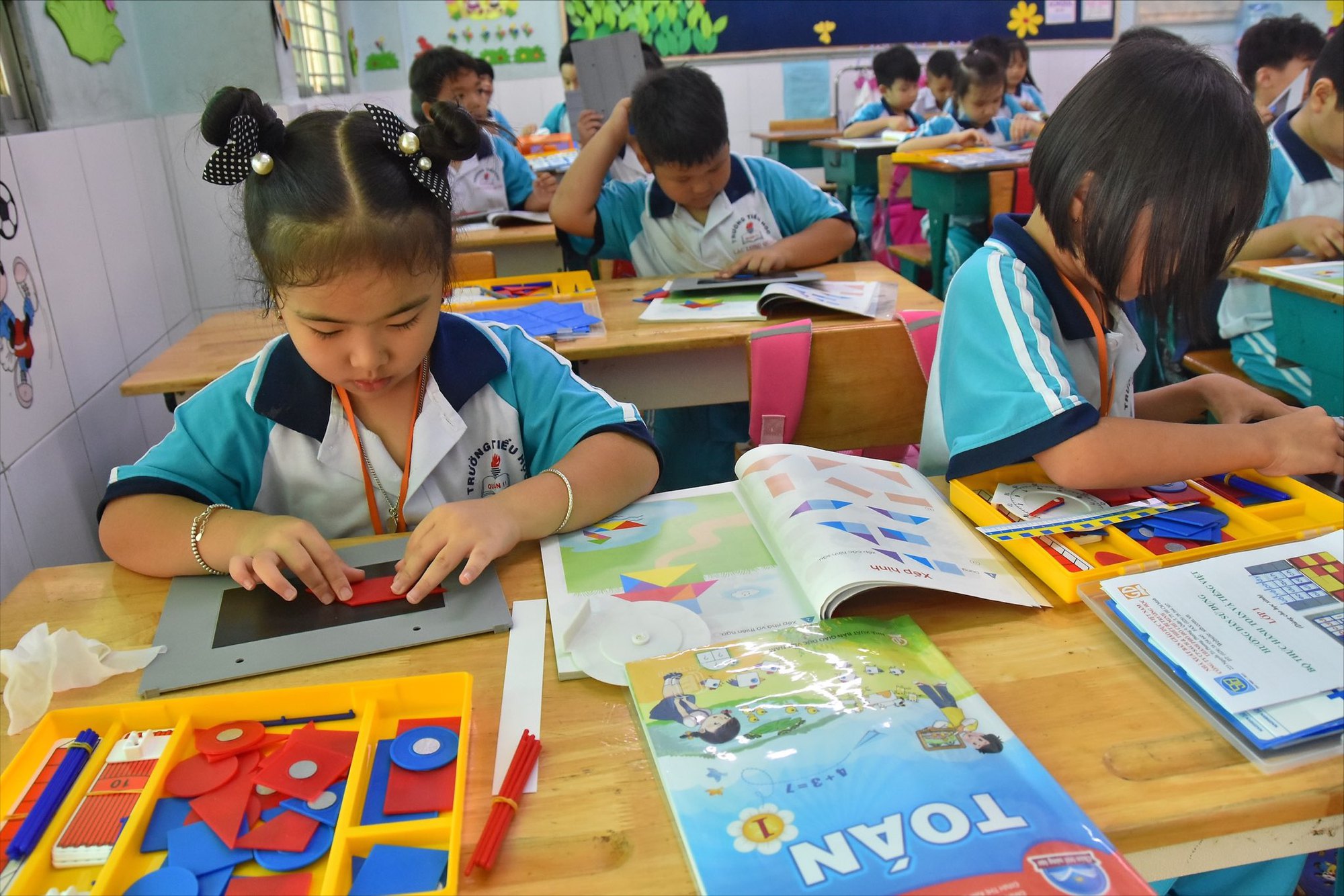 Nhọc nhằn t&igrave;m s&aacute;ch gi&aacute;o khoa - Ảnh 1.