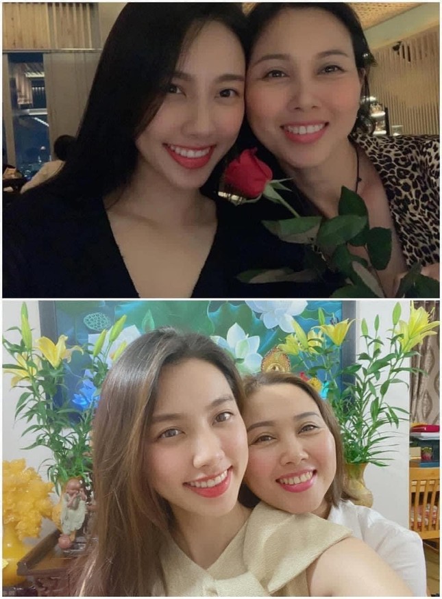 Nhan sắc trẻ đẹp vượt thời gian của mẹ Hoa hậu Thuỳ Tiên gây sốt trên mạng xã hội - Ảnh 7.