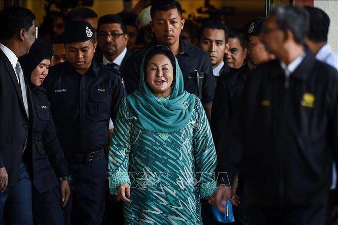 Malaysia: Cựu đệ nhất phu nhân Rosmah Mansor bị kết án tù 10 năm - Ảnh 1. Malaysia: Cựu đệ nhất phu nhân Rosmah Mansor bị kết án tù 10 năm - Ảnh 1.