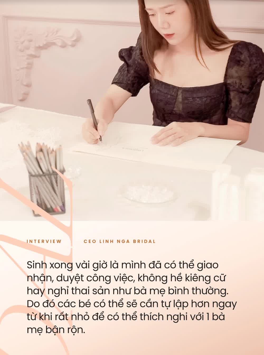 CEO Linh Nga Bridal - người đứng sau những chiếc váy cưới đình đám bật mí phương pháp giáo dục con đáng nể - Ảnh 3.