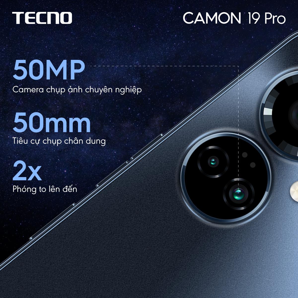 CAMON 19 Pro - Dòng điện thoại chuyên chụp ảnh tầm trung được TECNO tiên phong ra mắt tại Việt Nam - Ảnh 2.