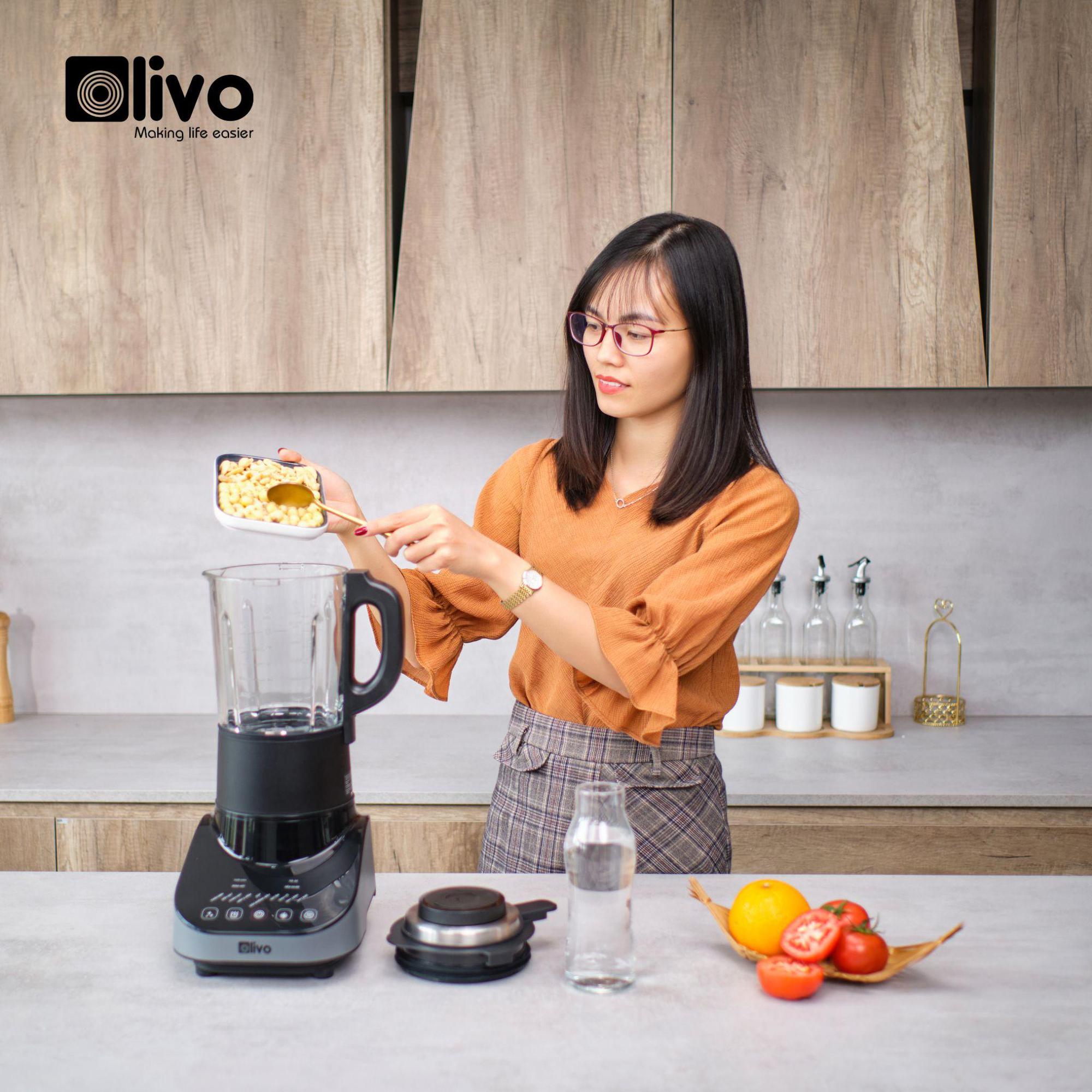 Máy làm sữa OLIVO CB20 - Giúp mẹ xay nấu sữa hạt tại nhà nhàn tênh - Ảnh 1.