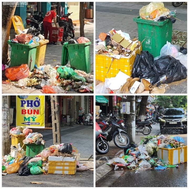 Công nhân vệ sinh môi trường bỏ việc, đường phố Bắc Ninh ngập rác thải - Ảnh 9.