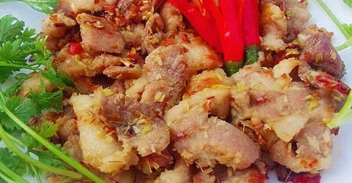 Cách làm thịt ba chỉ rang sả ớt - Ảnh 1. Cách làm thịt ba chỉ rang sả ớt - Ảnh 1.