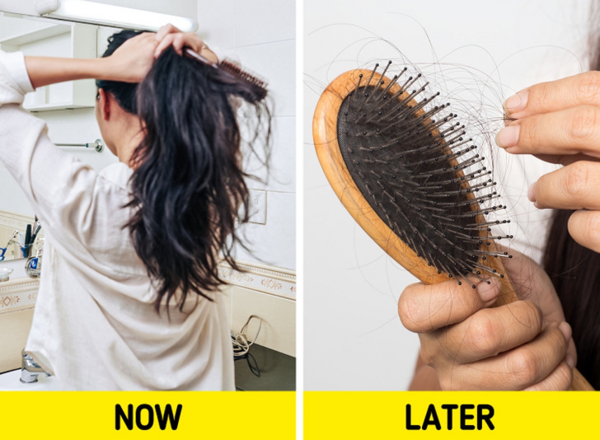 Những điều gây hại cho mái tóc mà bạn nên tránh - Ảnh 3.