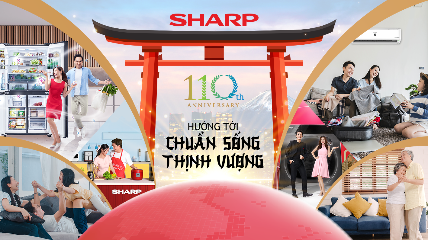 Sống thịnh vượng với hệ sinh thái Sharp toàn diện từ công việc đến cuộc sống - Ảnh 1.