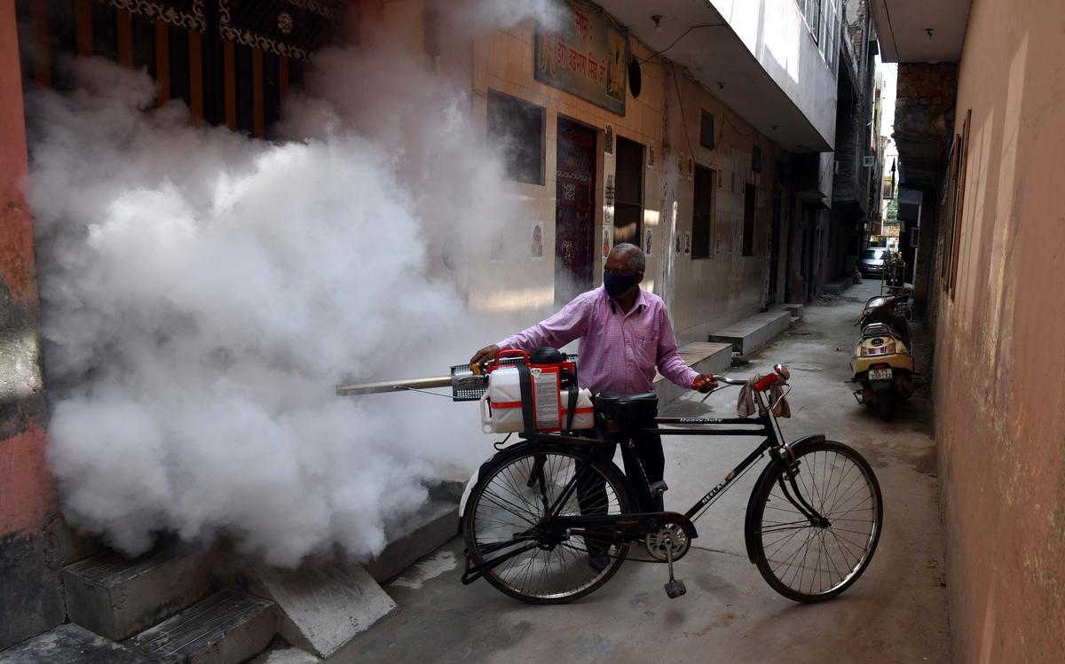 New Delhi khốn khổ đối phó với 'giặc muỗi' - Ảnh 3.