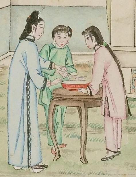 Bộ tranh cổ Trung Quốc khắc họa tập tục “vui chơi giải trí” của dân thành thị Bắc Kinh vào 100 năm trước - Ảnh 4.