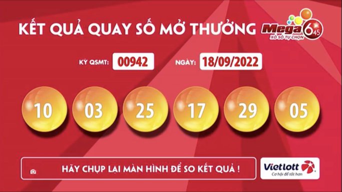 Lại có vé số Vietlott trúng giải độc đắc 43,1 tỉ đồng - Ảnh 1. Lại có vé số Vietlott trúng giải độc đắc 43,1 tỉ đồng - Ảnh 1.