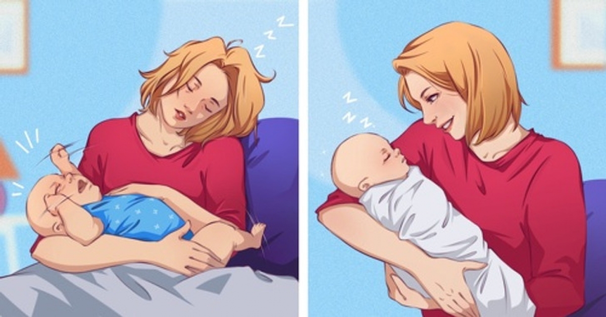 Những cách để ru em bé ngủ nhanh chóng - Ảnh 1.