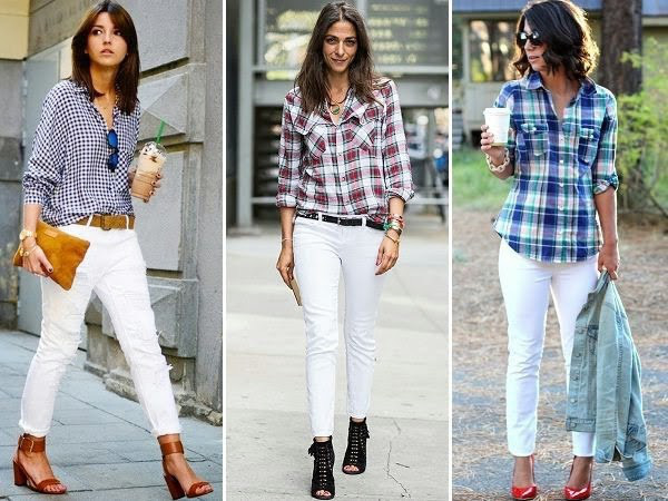 Muôn kiểu biến hóa thời trang chỉ với quần jeans trắng - Ảnh 6.
