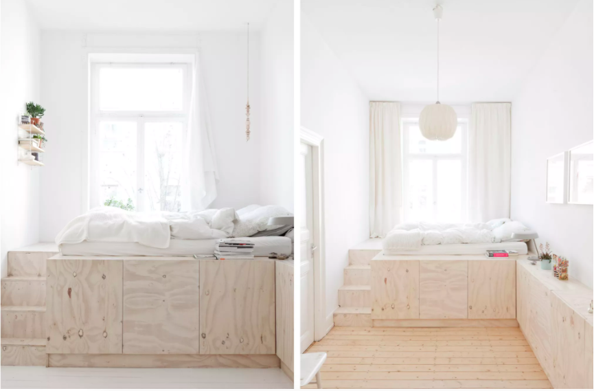 Những ý tưởng siêu thú vị và tiện ích bố trí giường gác xép cho căn hộ nhỏ - Ảnh 6.