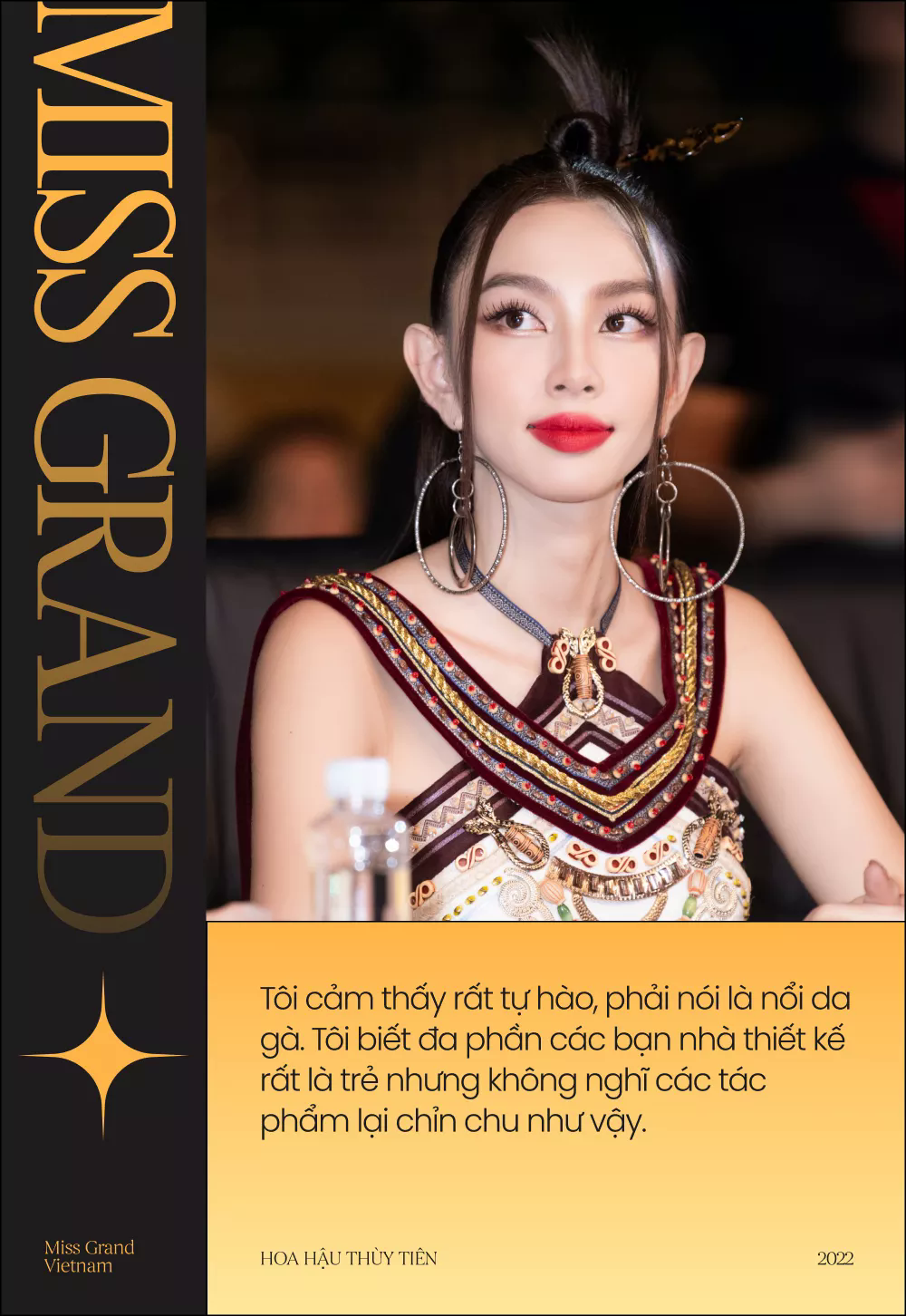 BGK Miss Grand Vietnam nói gì về quan điểm Trang phục Văn hóa dân tộc thiếu tính thời trang? - Ảnh 3.