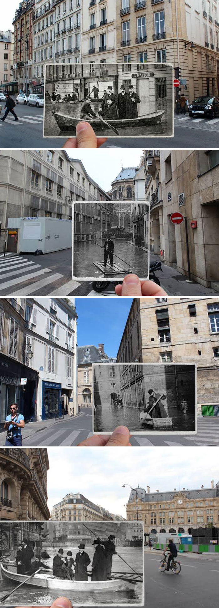 Loạt ảnh ngày ấy - bây giờ chụp những con phố trên khắp thế giới , chứng minh sức ảnh hưởng lớn lao của thời gian - Ảnh 4.