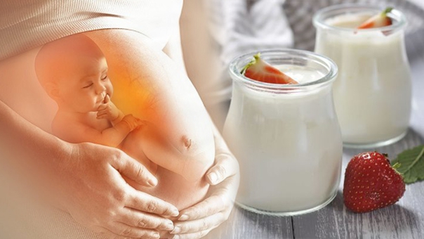Sữa chua cung cấp một lượng lớn protein quan trọng, cần thiết cho sự phát triển và tăng trưởng của thai nhi
