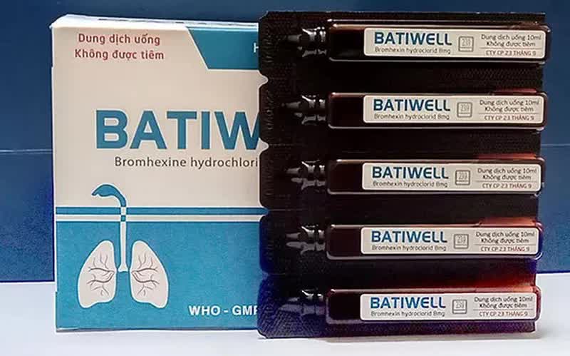 Thu hồi toàn quốc lô thuốc Dung dịch uống Batiwell - Ảnh 1.