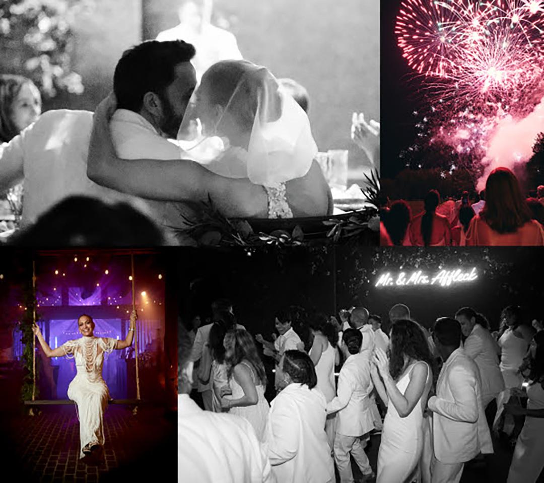 Jennifer Lopez tiết lộ trang phục dạ tiệc bằng vàng trong đám cưới với Ben Affleck - Ảnh 3.