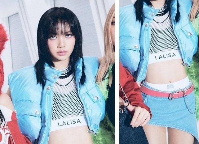 Lisa (BLACKPINK) khiến fan 'phát cuồng' với quần váy độc lạ, siêu ngắn - Ảnh 2.
