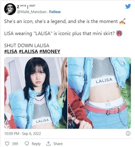 Lisa (BLACKPINK) khiến fan 'phát cuồng' với quần váy độc lạ, siêu ngắn - Ảnh 6.