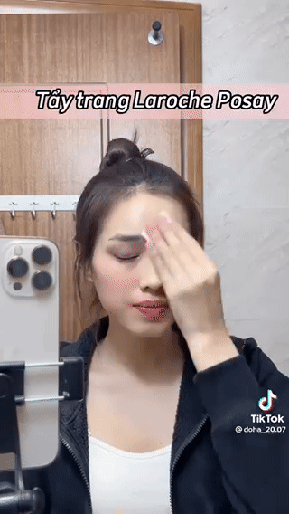 Hoa hậu Đỗ Thị Hà quay clip hướng dẫn skincare, chẳng ngờ bị netizen 'bóc' ngay lỗi dưỡng da cơ bản - Ảnh 1.