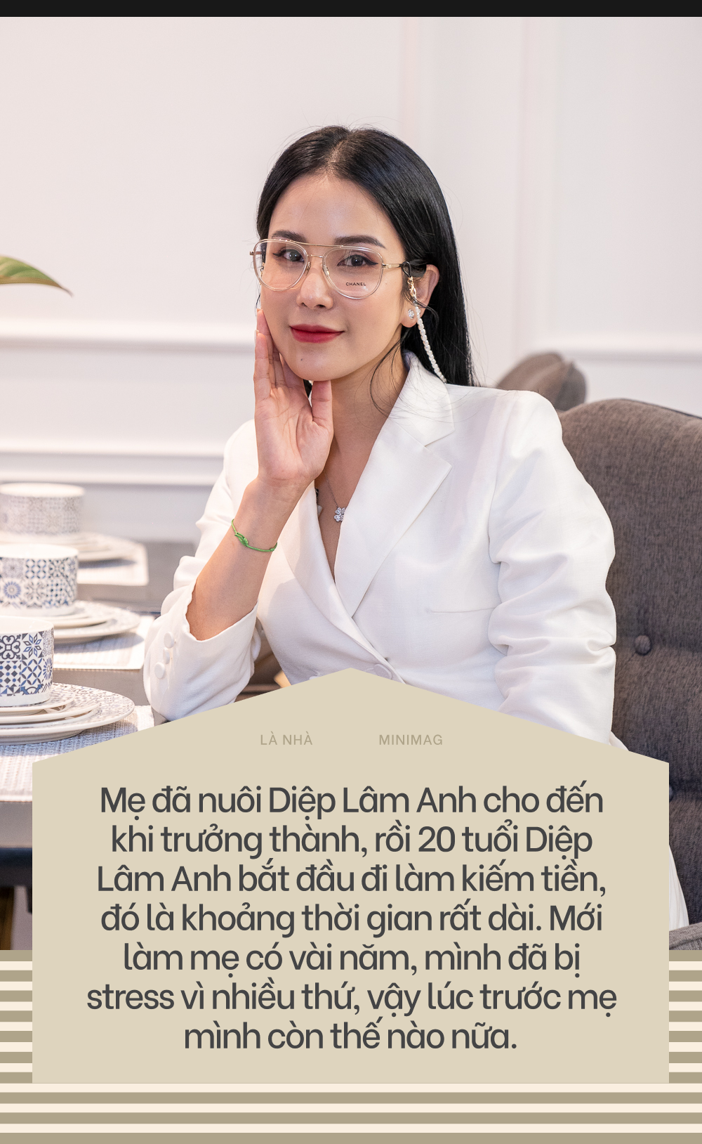 Diệp Lâm Anh: &quot;Dù sống cùng bố mẹ hoặc không ở cùng cả 2 người, miễn nơi nào có tình yêu thương thì đó Là Nhà&quot; - Ảnh 5.