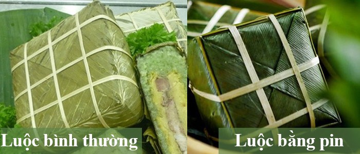 Chuyên gia chỉ cách nhận biết bánh chưng luộc bằng pin độc hại - Ảnh 2.