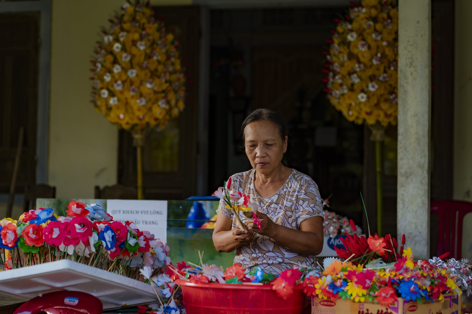 Rộn ràng hoa giấy Thanh Tiên - Ảnh 1.