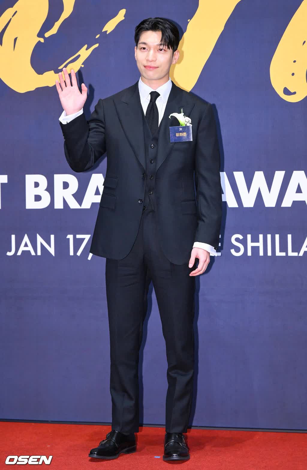Thảm đỏ Korea First Brand Awards: Mỹ nam Squid Game đọ sắc cực gắt bên nam phụ Extraordinary Attorney Woo, nàng nắng xuân ngọt ngào dẫn đầu dàn mỹ nhân - Ảnh 2.