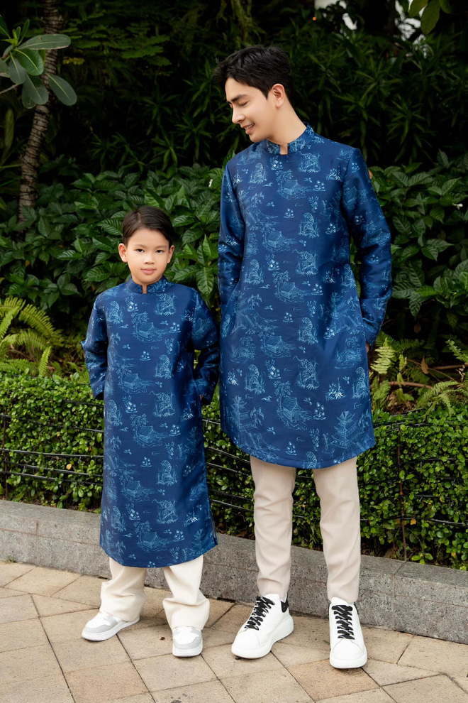 Sao Việt diện áo dài đôi: Vợ chồng Phương Nga rạng rỡ, Huỳnh Hồng Loan dịu dàng bên mẹ - Ảnh 10.
