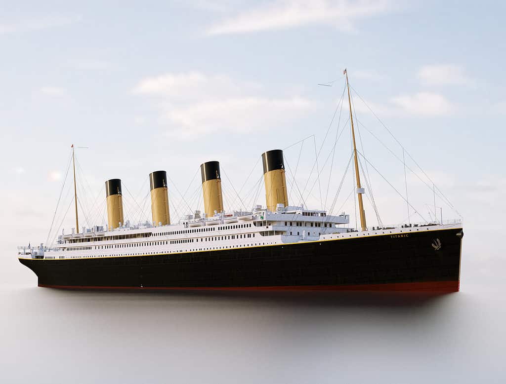 Tô màu Tàu Titanic Đang Chìm - Tranh Tô Màu Cho Bé