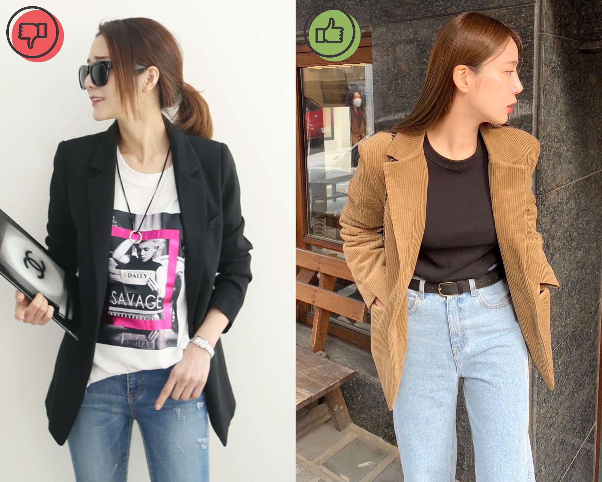 5 lỗi diện áo blazer cần tránh để style năm mới không &quot;xuống dốc&quot; - Ảnh 1.