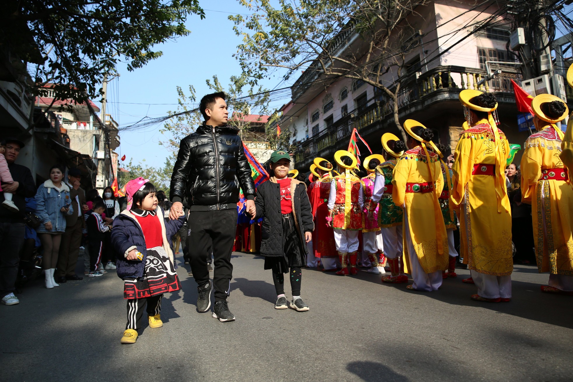 Tưng bừng lễ hội rước pháo khổng lồ ở làng Đồng Kỵ - Ảnh 8.