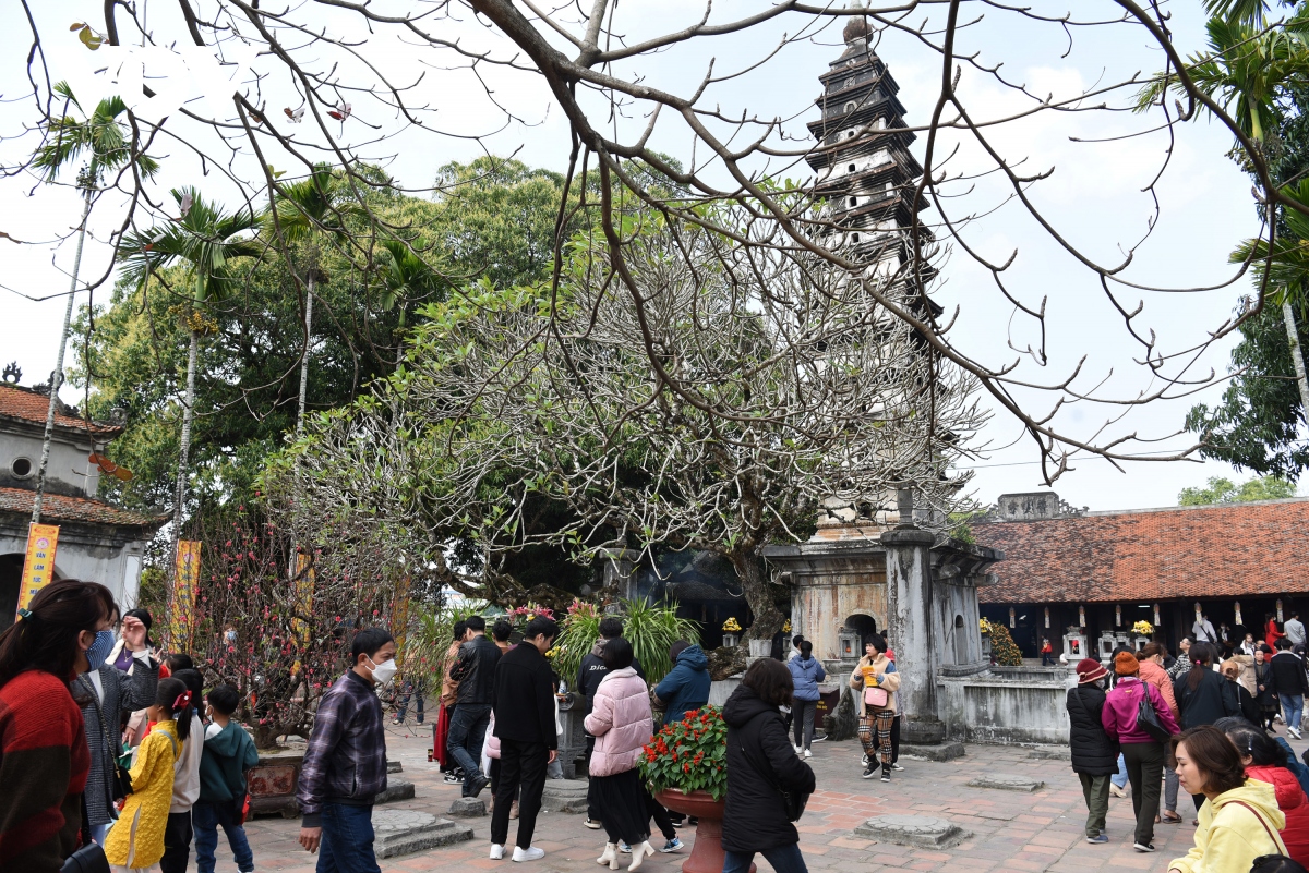 Hàng nghìn người nô nức đổ về Đền Trần du xuân - Ảnh 15. Hàng nghìn người nô nức đổ về Đền Trần du xuân - Ảnh 15.