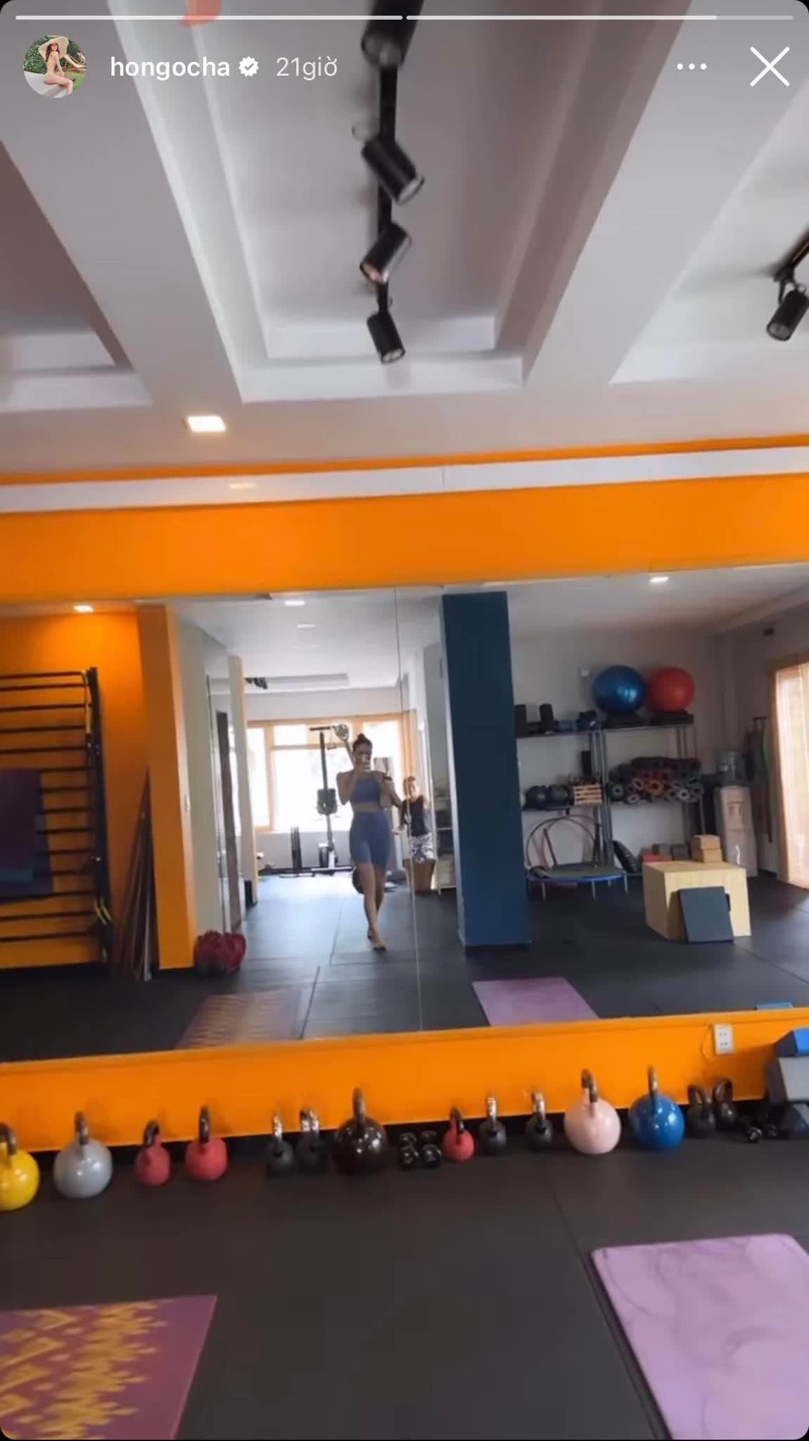 Mỹ nhân Việt trở lại đường đu gym  - Ảnh 2.