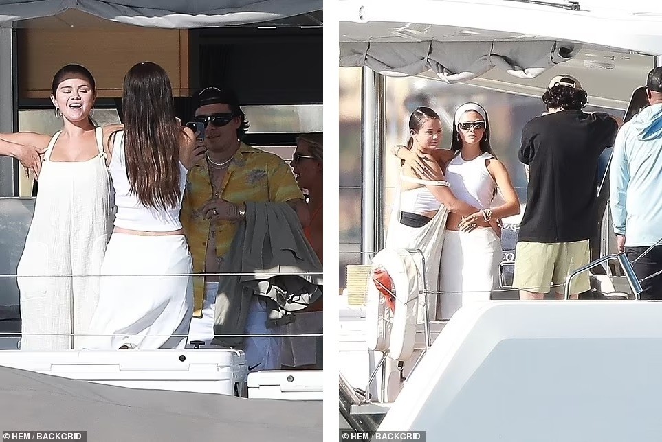 Selena Gomez cùng vợ chồng Brooklyn Beckham mở tiệc bikini - Ảnh 13.