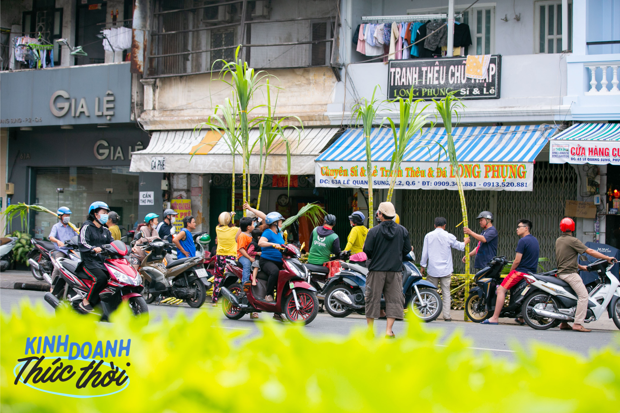 Kiếm hàng chục triệu chưa đầy 24 giờ nhờ phong tục mua mía vàng cúng vía Trời ở Sài Gòn - Ảnh 4.
