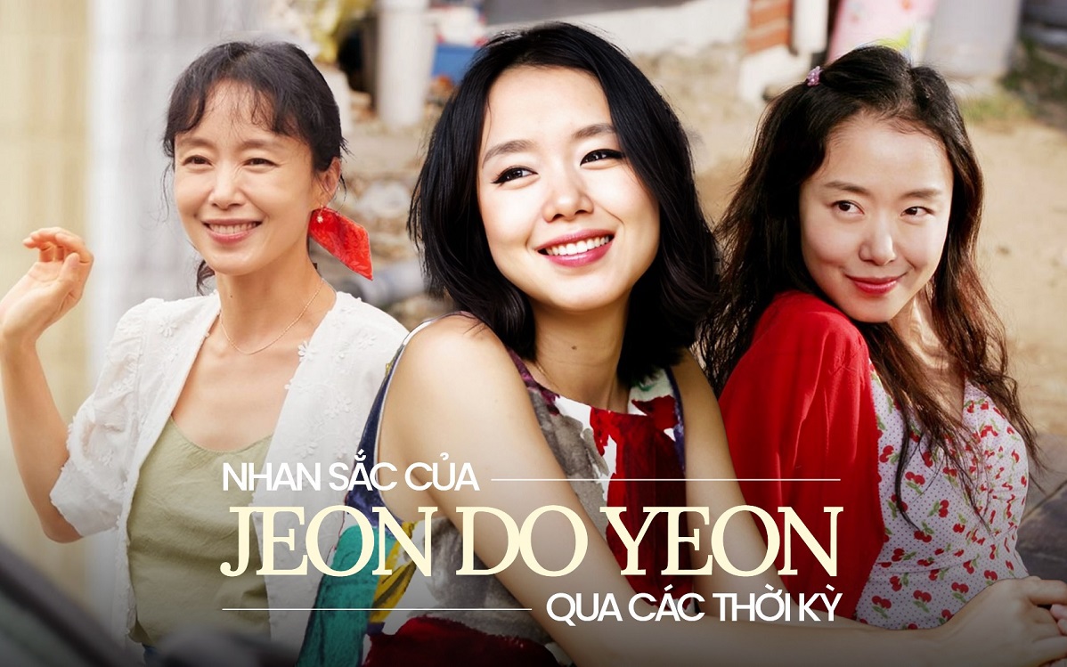 Nhan sắc của 'Ảnh hậu Cannes' Jeon Do Yeon qua các thời kỳ
