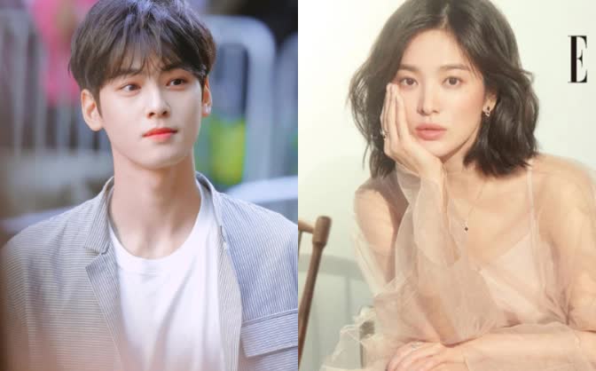 Soi hint cặp “cô cháu” Song Hye Kyo - Cha Eun Woo: Con trai màn ảnh hoá bạn trai, nói hẳn “Anh yêu em” ở Paris Fashion Week? - Ảnh 2.