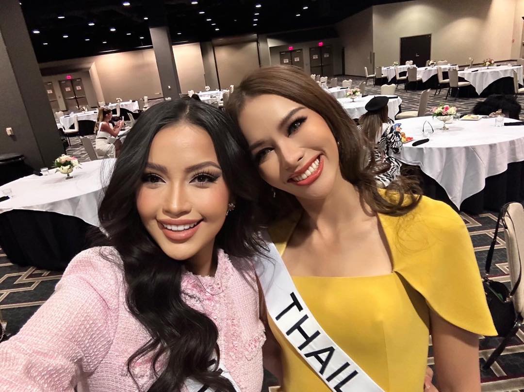 Ngọc Châu chung khung hình với các đại diện Miss Universe: Nhan sắc như búp bê barbie, phát sáng giữa dàn mỹ nhân - Ảnh 5.