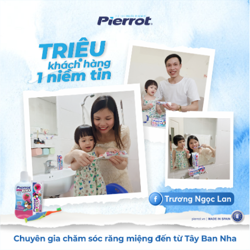 Pierrot gợi ý 5 cách chăm răng, chọn kem đánh răng phù hợp với trẻ em - Ảnh 4. Pierrot gợi ý 5 cách chăm răng, chọn kem đánh răng phù hợp với trẻ em - Ảnh 4.