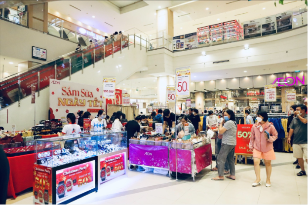 Hệ thống siêu thị AEON tung nhiều ưu đãi, mở cửa xuyên Tết phục vụ khách hàng mua sắm - Ảnh 4.
