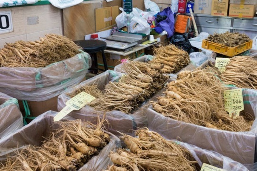 Mẹ Việt ở Hàn Quốc kể chuyện đi chợ bán &quot;rễ cây&quot; lớn nhất xứ sở kim chi, hàng bày la liệt như khoai lang nhiều đến choáng ngợp - Ảnh 4.