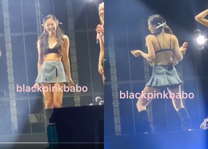 Jennie mặc bạo vượt khỏi tiêu chuẩn idol: Đu trend không quần giống hội IT girl, liên tục diện bra trước cả nghìn khán giả - Ảnh 8. Jennie mặc bạo vượt khỏi tiêu chuẩn idol: Đu trend không quần giống hội IT girl, liên tục diện bra trước cả nghìn khán giả - Ảnh 8.